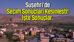 Suşehri’de Seçim Sonuçları Kesinleşti! İşte Sonuçlar..