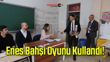 Enes Bahşi Oyunu Kullandı!