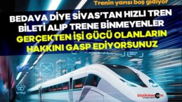 Cumhurbaşkanının Hediyesi Sivas’ta Çar Çur Ediliyor