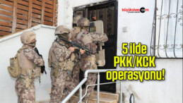 5 ilde PKK/KCK operasyonu!