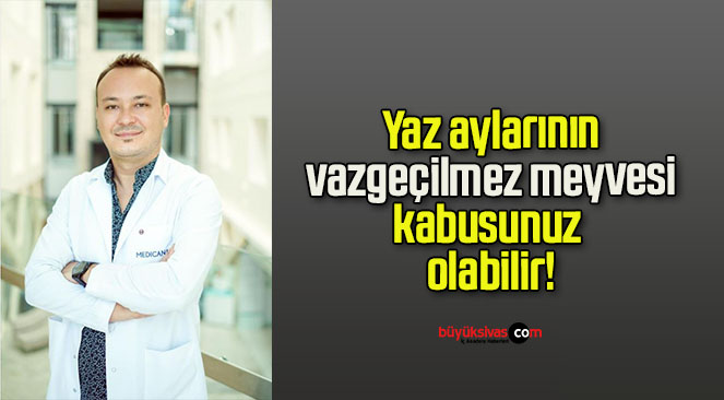 Yaz aylarının vazgeçilmez meyvesi kabusunuz olabilir!