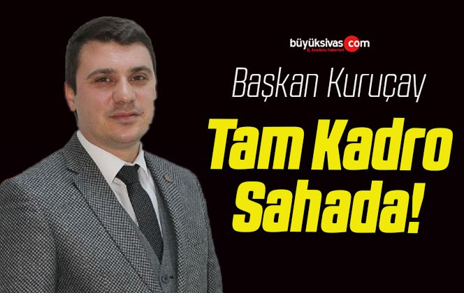 AK Parti Sivas Merkez İlçe Başkanlığı Açıkladı! Tam Kadro Sahadayız..