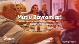 Aydem Yenilenebilir Enerji A.Ş Sivaslıların kurban bayramını kutladı