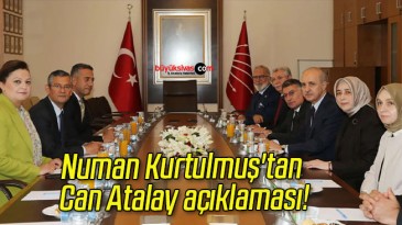 Numan Kurtulmuş’tan Can Atalay açıklaması!