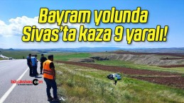 Bayram yolunda kaza 9 yaralı!