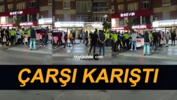 Sivas’ta kavga eden tarafları polisler ve gece bekçileri güçlükle ayırdı