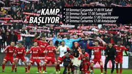 Sivasspor’un 2. Etap Erzurum Kampı Yarın Başlıyor