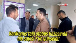 Sarıkamış’taki otobüs kazasında ölü sayısı 7’ye yükseldi!