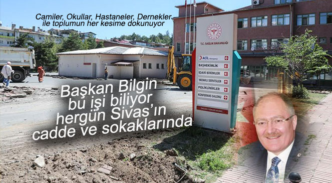 Devlet Hastanesi’nin Çevresi Yenileniyor…