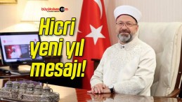 Hicri yeni yıl mesajı!