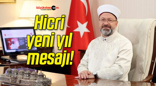 Hicri yeni yıl mesajı!