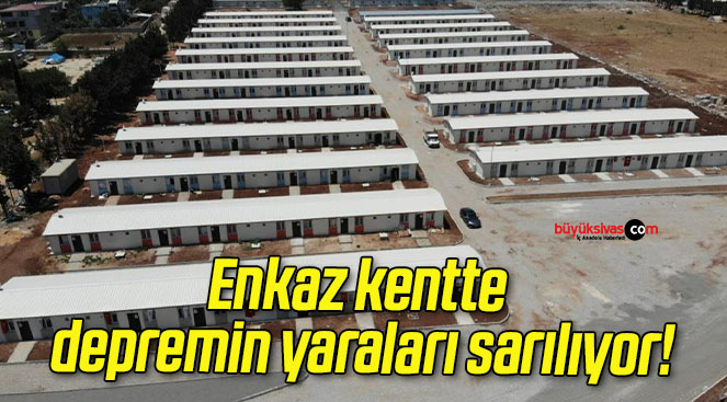 Enkaz kentte depremin yaraları sarılıyor!