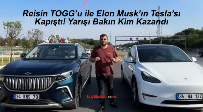 TOGG ile Tesla Kapıştı! Yarışı 2 Saniye İle Tesla Kazandı