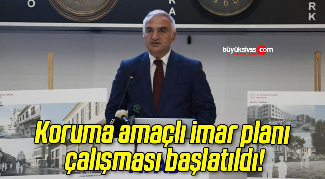 Koruma amaçlı imar planı çalışması başlatıldı!