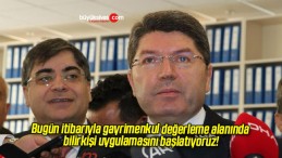 Bugün itibarıyla gayrimenkul değerleme alanında bilirkişi uygulamasını başlatıyoruz!