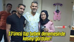 13’üncü tüp bebek denemesinde keseyi gördüler!