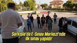 Şarkışla’da E-Sınav Merkezi’nde ilk sınav yapıldı!