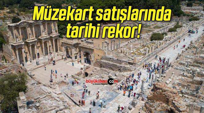 Müzekart satışlarında tarihi rekor!