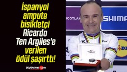 İspanyol ampute bisikletçi Ricardo Ten Argiles’e verilen ödül şaşırttı!