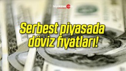 Serbest piyasada döviz fiyatları!