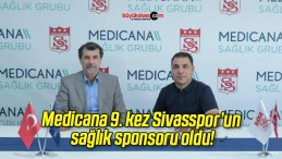 Medicana 9. kez Sivasspor’un sağlık sponsoru oldu!