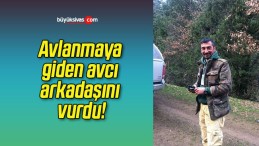 Avlanmaya giden avcı arkadaşını vurdu!