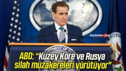 ABD: “Kuzey Kore ve Rusya silah müzakereleri yürütüyor”