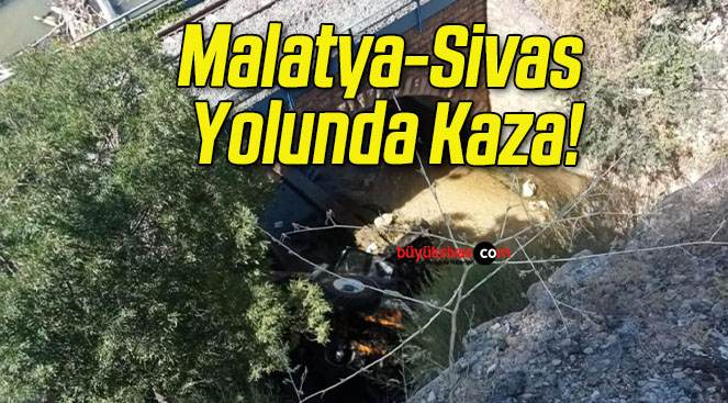 Malatya-Sivas Yolunda Kaza!