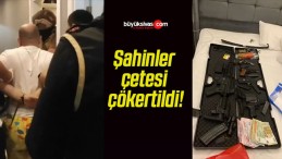 İçişleri Bakanı Ali Yerlikaya duyurdu! Şahinler çetesi çökertildi!