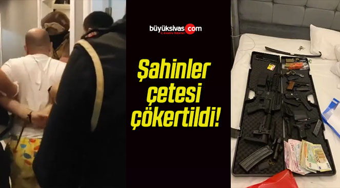 İçişleri Bakanı Ali Yerlikaya duyurdu! Şahinler çetesi çökertildi!