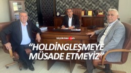 Demiryol-İş Sendikası Sivas Şube Başkanlığı holdingleşmeye karşı