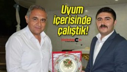 Uyum içerisinde çalıştık!