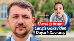 Sivaslı iş insanı Cengiz Gökay’dan duyarlı davranış