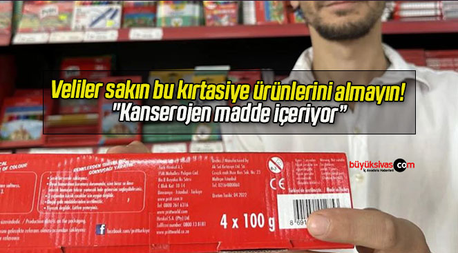 Veliler sakın bu kırtasiye ürünlerini almayın! “Kanserojen madde içeriyor”