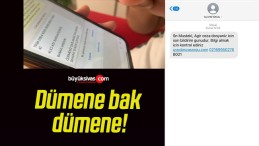 Dümene bak dümene!