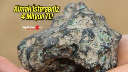 Türkiye’de bulunan göktaşı 4 milyon liradan satışa çıkartıldı!