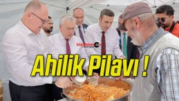 Cuma Namazı Sonrası Ahilik Pilavı İkramında Bulunuldu!