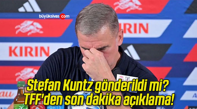 Stefan Kuntz gönderildi mi? TFF’den son dakika açıklama!