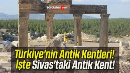 Türkiye’nin Antik Kentleri! İşte Sivas’taki Antik Kent!