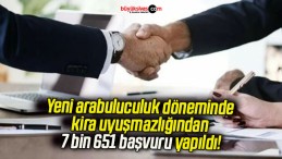 Yeni arabuluculuk döneminde kira uyuşmazlığından 7 bin 651 başvuru yapıldı!