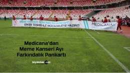 EMS Sivasspor ve Medicana’dan Meme Kanseri Ayı Farkındalık Pankartı