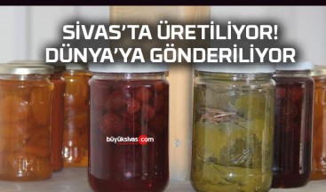 Sivas’ta kadınlar üretiyor, Türkiye’nin her yerine gönderiliyor