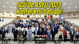 SCÜ’de ASYU 2023 konferansı başladı!