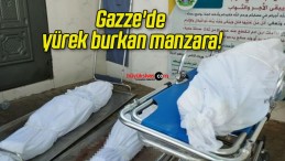 Gazze’de yürek burkan manzara!