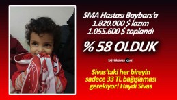 SMA TİP-2 hastası Baybars Alim’in kampanyası %58 oldu