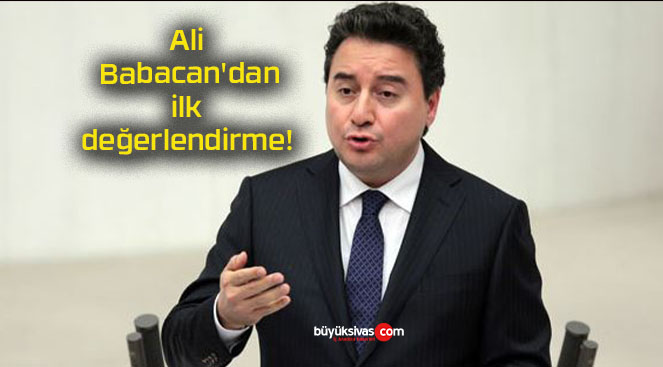 DEVA’lı ilçe başkanları CHP ile anlaşıp istifa etti! Ali Babacan’dan ilk değerlendirme!