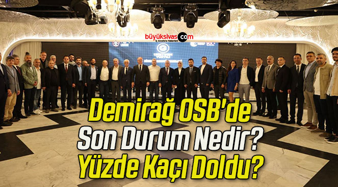 Demirağ OSB’de Son Durum Nedir? Yüzde Kaçı Doldu?