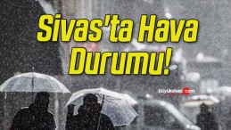 Sivas’ta Hava Durumu!