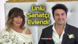 Ünlü Sanatçı Evlendi!