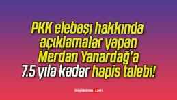 PKK elebaşı hakkında açıklamalar yapan Merdan Yanardağ’a 7.5 yıla kadar hapis talebi!